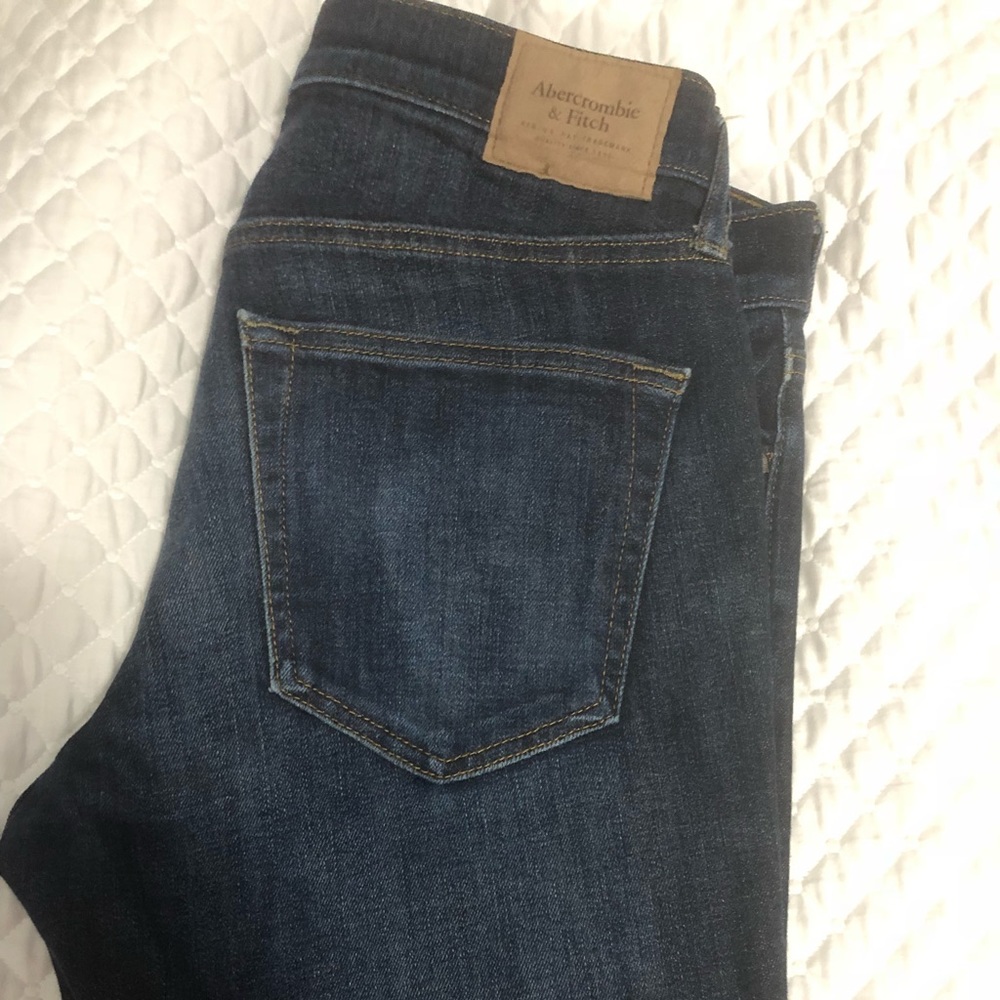 Abercrombie Dark Rinse Skinny Jeans